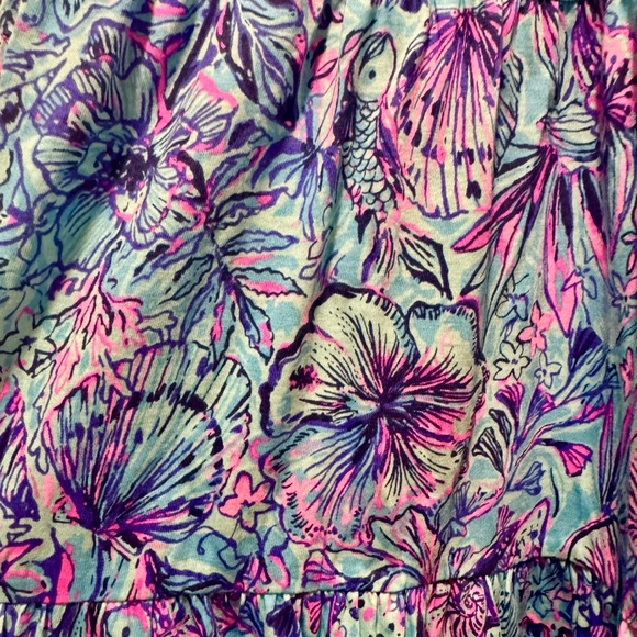 Lilly Pulitzer Kawai flutter sleeve dress small NWT! - Picture 5 of 5